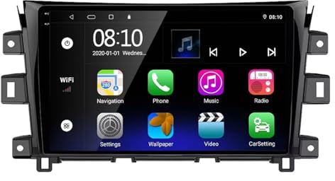 GPS Navi Auto Autoradio für Suzuki Ertiga 2018-2020 Hd-Display mit TMC, Poi, Blitzerwarner & Kartenupdate Wireless Carplay Android Auto, 4 Kern 2G+32G