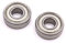 sourcing map 2Stk. 6000Z Groove Radial Ball Lager für Motorrad tief 26 x 10 x 8mm