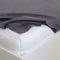 TRAUMSCHLAF Edel-Linon Bettlaken Haustuch anthrazit, 220x260 cm