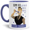 Tassendruck - Ich Polier dir die Fresse - bin Zahnarzt - Keramik-Zahnarzt-Tasse - Rund - 300ml - Zuhause