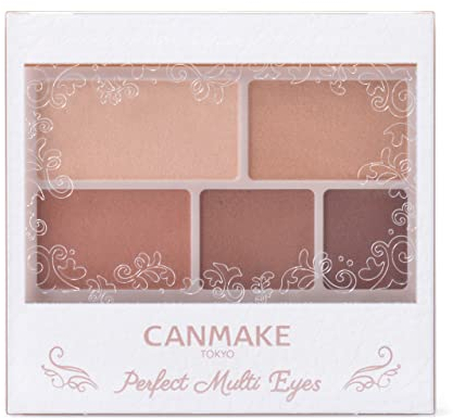 Canmake Perfect Multi Eyes 05 Almond Mocha