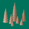 Rudolphs Schatzkiste Baum Natur Höhe ca 6cm NEU Erzgebirge Holzbaum Dekobaum