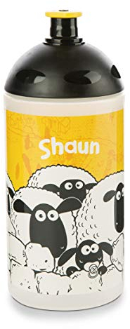 NICI Trinkflasche, Shaun das Schaf, 0,5l