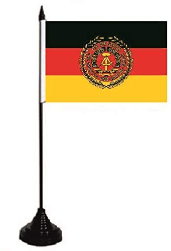 Tischflagge DDR NVA Truppenfahne Fahne Flagge Tischfahne 10 x 15 cm