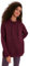 Trendyol Damen Tendyol Open E Känguru Taschen mit Kapuze Boyfriend Shardon Gestrickt Dickes Hooded Sweatshirt, Plum, XS