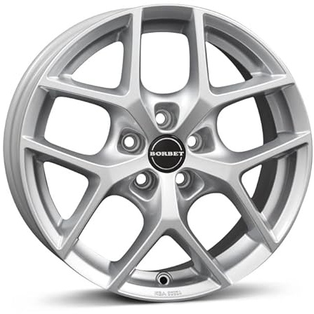 Borbet Felge Y 7.5x17 ET37 5x112 crystal silver Y 75737112566,5CS