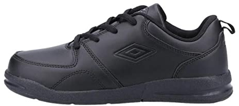 Umbro Ashfield Jnr Kids Lace Up Black Shoe