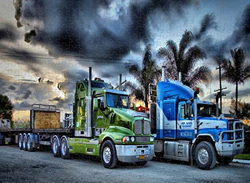 Puzzle 2000 Teile LKW Indoor Puzzle