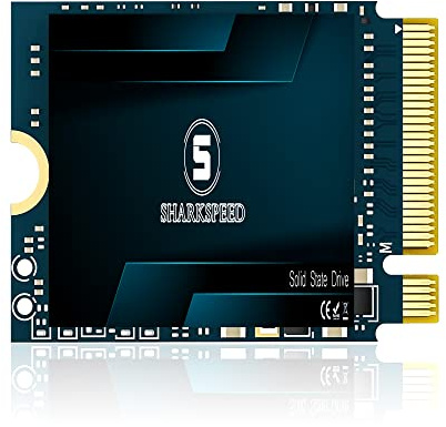 SSD 256GB M.2 2230 NVMe PCIe Gen 3.0X4 SHARKSPEED Internal Solid State Drive, Compatible with Steam Deck, Microsoft Surface Pro, Ultrabook, Laptop, Desktop PC (M.2 2230 PCIe, 256GB)