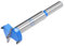 QUARKZMAN 26mm Forstner Perceuse Mèches x 1 Pièce Tungstène Carbure Bois Trou Scie Tarière Ouvre-porte pour Meubles Plastique Porte Charnière, [Bleu, Gris]