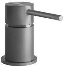 Gessi 316 Flessa Einhebelmischer zur Tisch-Montage, für separaten Waschtisch Auslauf, 54005, Farbe: Schwarz XL