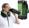MOMO WAY Warner Bros Trinkflasche Tritan Wasserflasche Mit Früchtebehälter Wiederverwendbare Sportflasche Für Schule Gym Geschenk BPA-Frei 1-Klick Verschluss Rick & Morty 1000ml