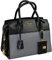 Prada Damen Grau Saffiano Leder Schultertasche 1BA045