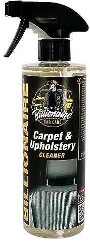 S SUMEX Billionaire Carpet & Upholstery Cleaner Limpiatapicería y Moqueta Limpiador Multiusos para Tapicerías Téxtiles Moqueta y Alfombrillas de Coche con Pistola de Espuma Aroma a Suavizante 500ml