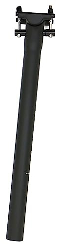 RaamKa Sattelstütze Carbon 27,2 mm x 450 mm Mountainbike Sattelstütze Schwarz