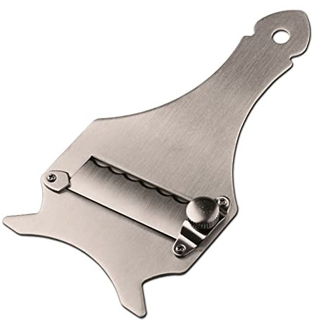 AMZLORD-cuchillo profesional para cortar mantequilla, pelador de queso ajustable, herramienta antiadherente para cortar, utensilios de cocina