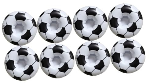 8 STK Getränkehalter Aufblasbare Getränkematte Poolgetränk Schwimmt Schwimmspielzeug Für Schwimmbecken Pool-getränkebehälter Pool-untersetzer Pool-Party Strand Wiederverwendbar