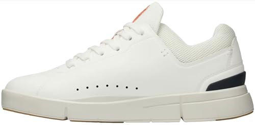 On Women's The Roger Advantage Sneakers, White/Spice, 38.5 EU