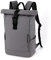 TAN.TOMI Rucksack Damen & Herren, Rolltop Rucksack Damen, Rucksack mit Laptopfach Fach Wasserdichter mit Laptopfach Uni, Schule, Studium, Reisen