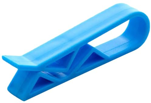 PRETYZOOM 24pcs Garbage Bag Clips Trash Can Clamps Plastic Waste Bin Bag Fasteners for Kitchen Bins