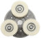 Elektrofahrrad Motor Antriebsmotor Ersatzteile 36T Nylon Zahnriemen 88mm Kupplungssatz f¡§1r Elektrofahrrad 500W-750W f¡§1r Mittelantriebsmotor Antriebsmotor Ersatzteile