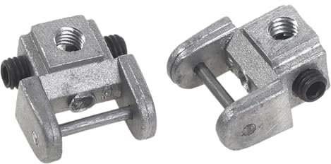 AWHAO 2 piezas de soportes para hojas de de calar, abrazaderas universales para hojas sin pasador, se adaptan a la mayoría de las sierras de calar,