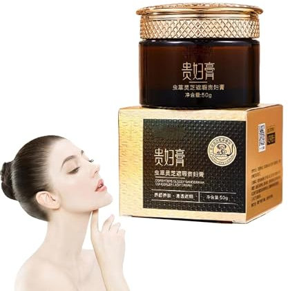 Cordyceps Noblewoman's Cream, aufhellende Gesichtscreme, feuchtigkeitsspendende Toning-Creme, Beauty Skin Plain Cream für Frauen, für alle Hauttypen