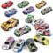 SUPGOD 16 Stück Mini Auto Set Rennauto Metall Stunt Spielzeugauto Autos Spielzeug Aufziehautos mit Rückzug Spielzeug Autos Zufällige Auswahl Kleine Autos für Mädchen Jungen Spielzeug Geschenk