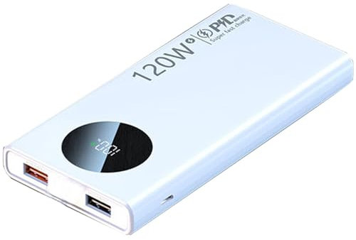 powerBank, USB C In&out Caricabatterie Portatile Più Sottile Da 10000/20000 MAh, Batteria Esterna Con Ricarica Ad Alta Velocità Da 120 W, Caricatore Per Telefono Portatile, Batteria powerBank
