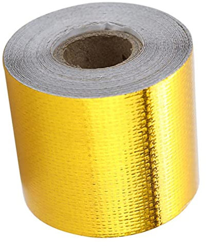 PLAFOPE Hitzebeständiges Aluminiumfolien-dichtungsband Selbstklebend Für Industrie-reparaturen Und Auspuff-isolierung Mit Hoher Haftung