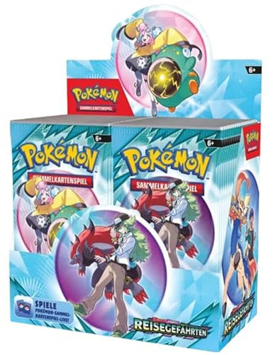 Reisegefährten 36er Booster Display | Karmesin & Purpur Erweiterung | Deutsch | 36 Booster Packs