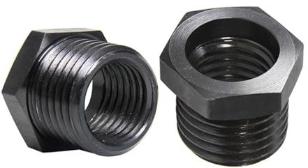 TBGCXJSV Spindeladapter für Holzdrehmaschinen, M33, 1 Zoll, M18, Gewindeeinsatz für Holzdrehmaschinen, Drehfutter-Planscheibenadapter, Drehwerkzeuge und Zubehör (M33 x 3,5–0,75 x 16 tpi)