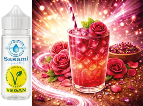 Rosen Eistee Aroma Konzentrat - Vegan - Sasami - 10ml