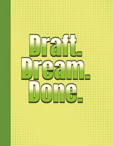 Notebook: Green Productivity Journal | 8.5 x 11, 120 Pages | Action Planner for Goals, Projects & Getting Things Done