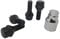 XtremeAuto Security Locking Car Hub Alloy Wheel Bolts M12X1.5 - High Tensile Strength - Front and Rear (Black)