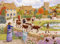 Autumn Village By Sarah Adams 500 Extra Large Piece Puzzle For Adults - Easy Adult Jigsaw Puzzles, Jigsaw Puzzle Gift, 66cm X 50cm - Xl Puzzles Pieces…
