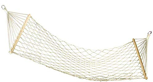 Dongbin hängematte mit Gestell , Outdoor zubehã 200 x 80 cm mit Gestell Outdoor Tragbare mit Tragetasche für Terrasse Hof Garten Stabhängematte Schmal,Beige