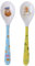 Mya 1Pc Mignon Cuillère en Plastique Vaisselle pour Bébé Safe Feeder Vaisselle Cuillère Infantile Bébé Cuillère Tête Droite Couverts