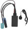 Akozon Kit de Coche Bluetooth Adaptador AUX de 6 Pines con Cableado de micrófono Adaptador Bluetooth 5.0 para Coche Apto para