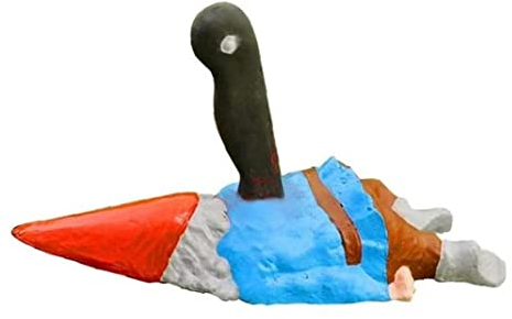 PiniceCore Zombie Zwerg GNOME Statue Attraktive Nicht Verblassende Zwerg Zombie-skulptur Ornament-Dekoration Für