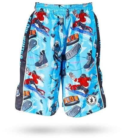 Flow Society Boys Frozen Classic Hockey Shorts Blue