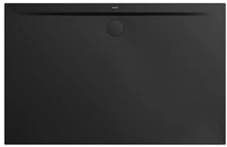 Kaldewei SUPERPLAN ZERO 1554-1, Duschwanne, 120x90cm, 355400012676, Farbe: schwarz matt 100
