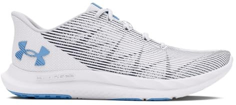 Under Armour Ua W Charged Speed Swift, Zapatillas Mujer, White White Horizon Blue, 40.5 EU