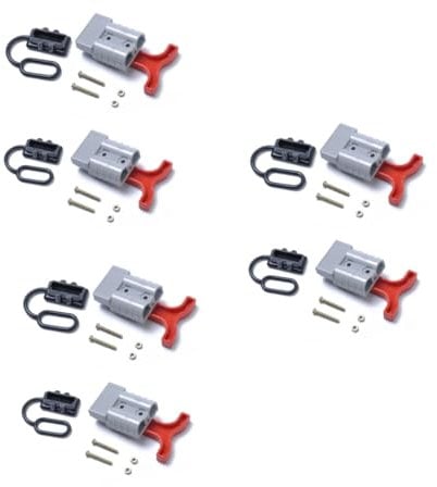 PACKOVE Solar Panel Connector 3pcs Trailer Connector Plug Battery Quick Connectors Baterias Batterys Batteries d s Quick Connector Plug Battery Quick Disconnect Forklift 50a Fuse Tube