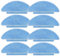 MsDaos Set di Panni Mocio di Ricambio Compatibili con Tikom L9000 L8000, Honiture Q6 SE, Lubluelu SL60D / SG60 / SL61, Laresar L6 NEX Robot Aspirapolvere (8 Pack)