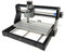 Fresadora CNC 2 en 1 equipada con software de control GRBL profesional + 10 brocas DIY láser grabadora área 300 x 180 x 45 mm placa de circuito impreso madera acrílico plástico grabado