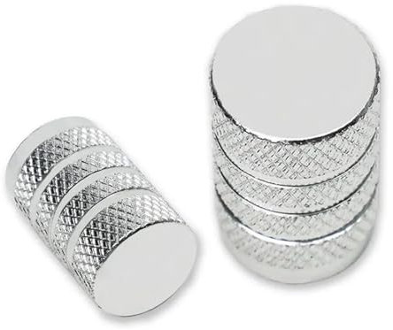 Ventilkappe Für Motorradreifen Für YA&MAHA WR250F WR250R WR250X Motorradreifenventil-Abdeckung(Silber)