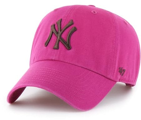 '47 New York Yankees MLB Clean Up Pink Verstellbare Cap - One-Size