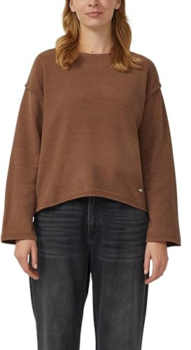 s.Oliver Weicher Strickpullover mit Naht-Details