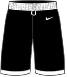 NIKE Men's Mens Team25 Basketball Stock Short - Black Bermuda Shorts